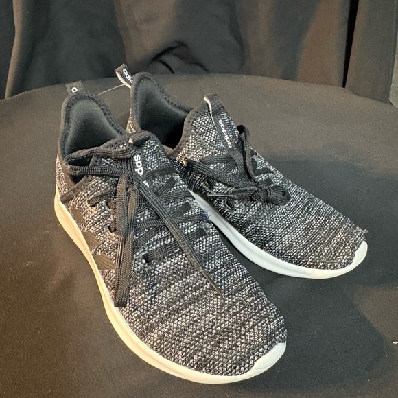 Adidas Cloudfoam Pure Slip-On Running Shoes - Picture 1 of 5